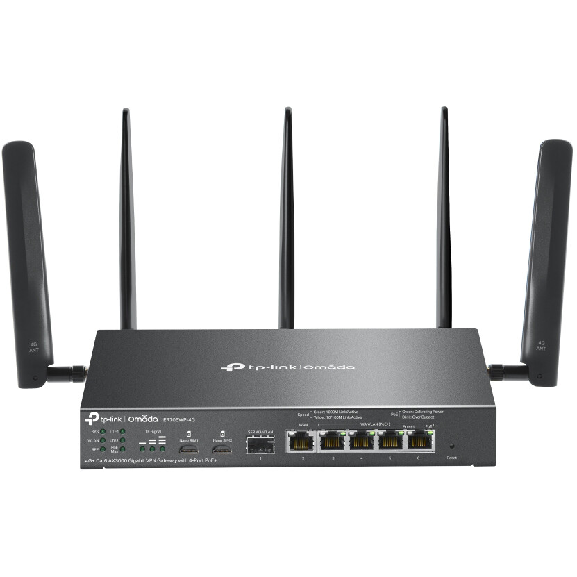 Wi-Fi Router Router TP-Link ER706WP-4G