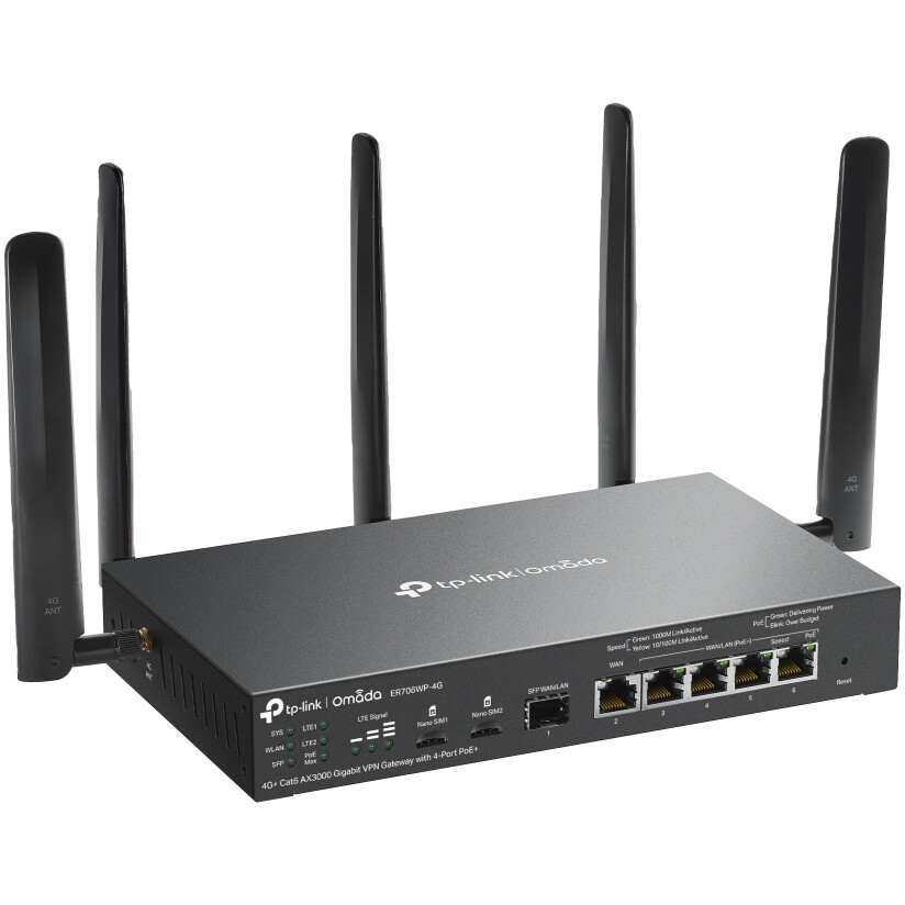 Wi-Fi Router Router TP-Link ER706WP-4G - Foto 2