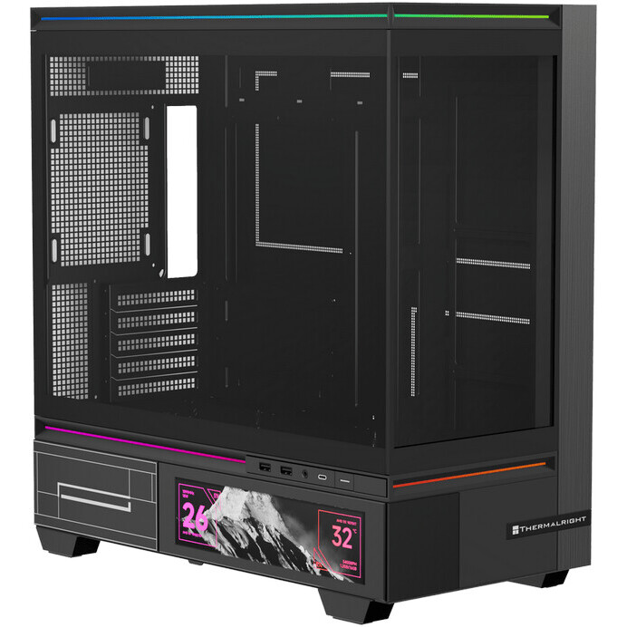 Boîtier Thermalright M10 Vision Black - TL-M10 Vision Black