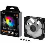 Ventilateur pour boîtier ASUS TUF Gaming TR120 ARGB Reverse Black (90DA00D0-B09000)