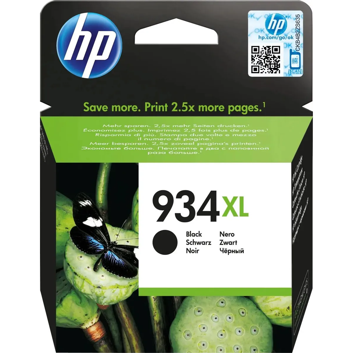 Kassette HP C2P23AE (№934XL) Black