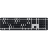 clavier Apple Magic Keyboard With Touch ID and Numeric Keypad Black Keys (USB-C) (German) (MXK83D/A)