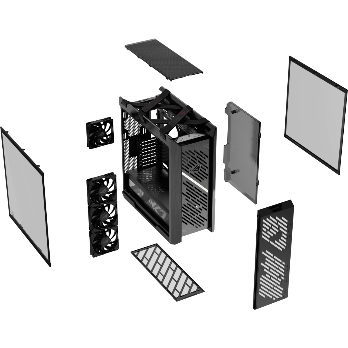 Boîtier ASUS ROG Strix Helios II GX601S Black - 90DC00W0-B39000 - photo 19