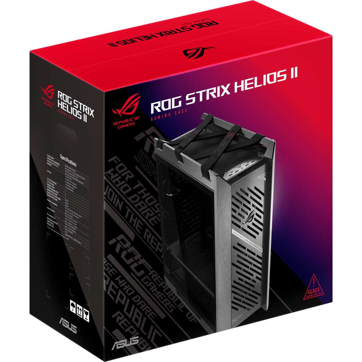 Boîtier ASUS ROG Strix Helios II GX601S Black - 90DC00W0-B39000 - photo 21