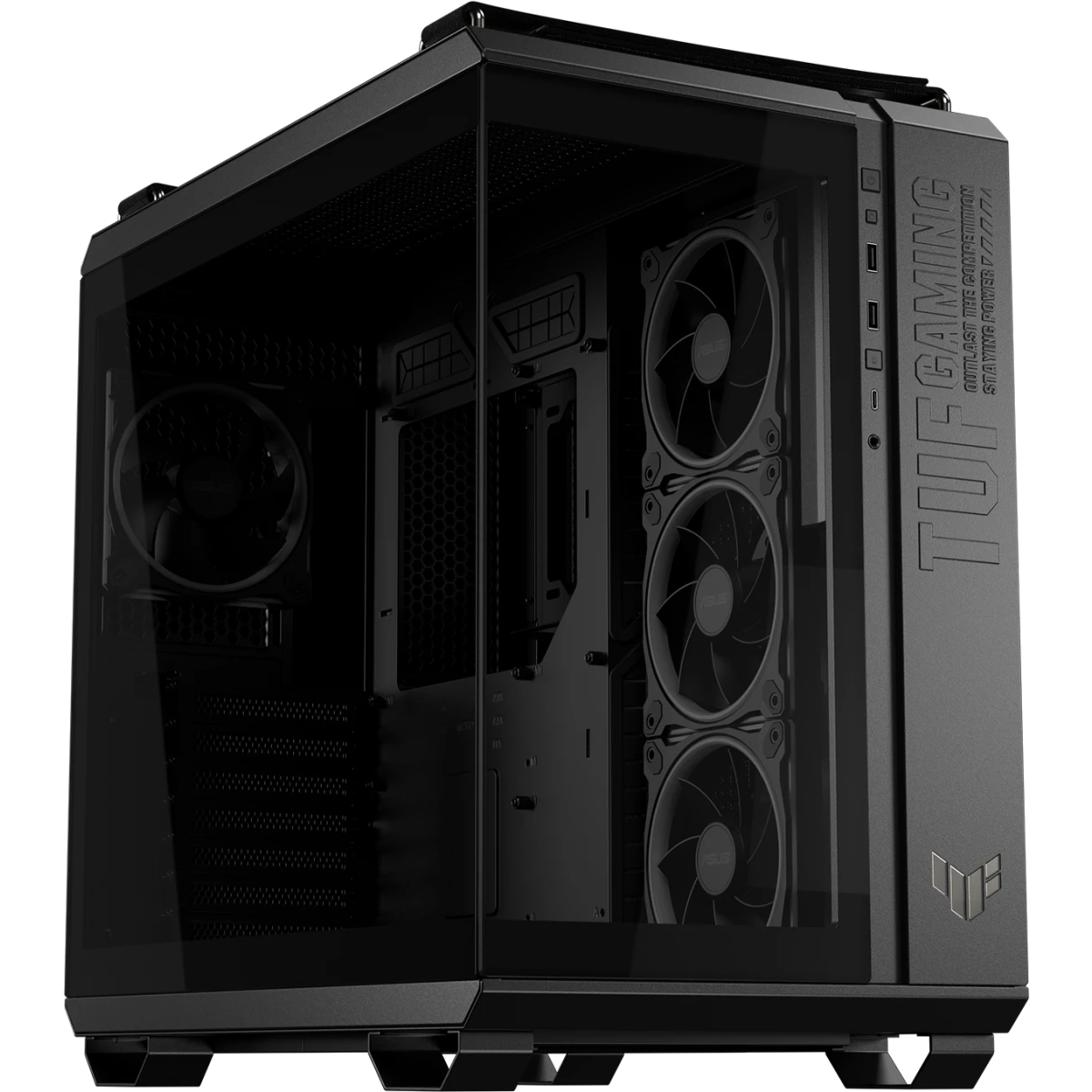 Gehäuse ASUS TUF Gaming GT502 Horizon ARGB Black - 90DC0090-B19020 - Foto 2