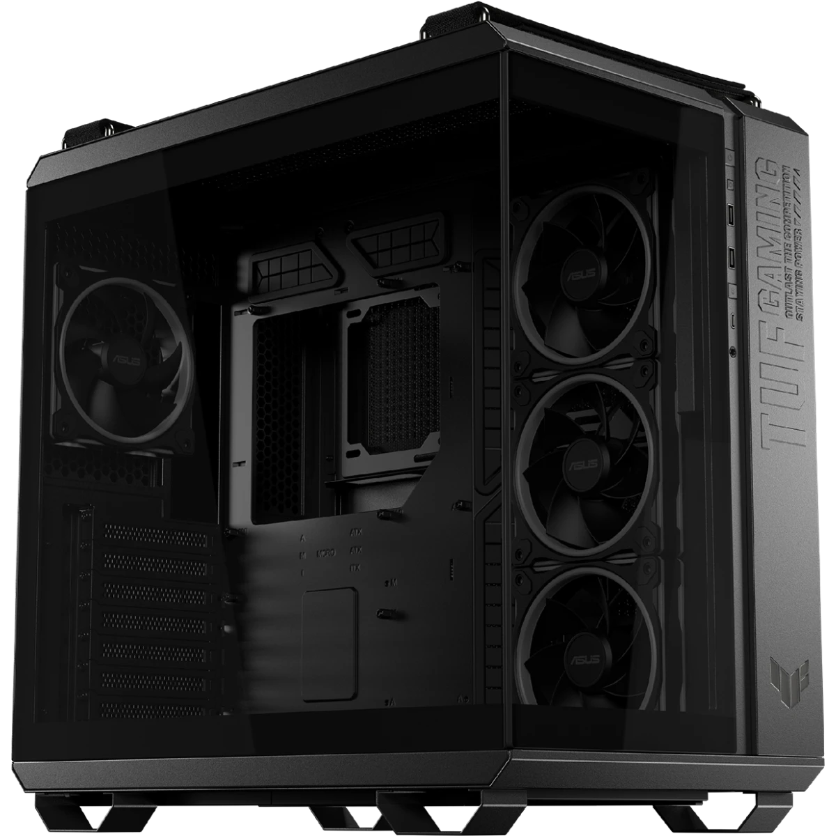Gehäuse ASUS TUF Gaming GT502 Horizon ARGB Black - 90DC0090-B19020 - Foto 5