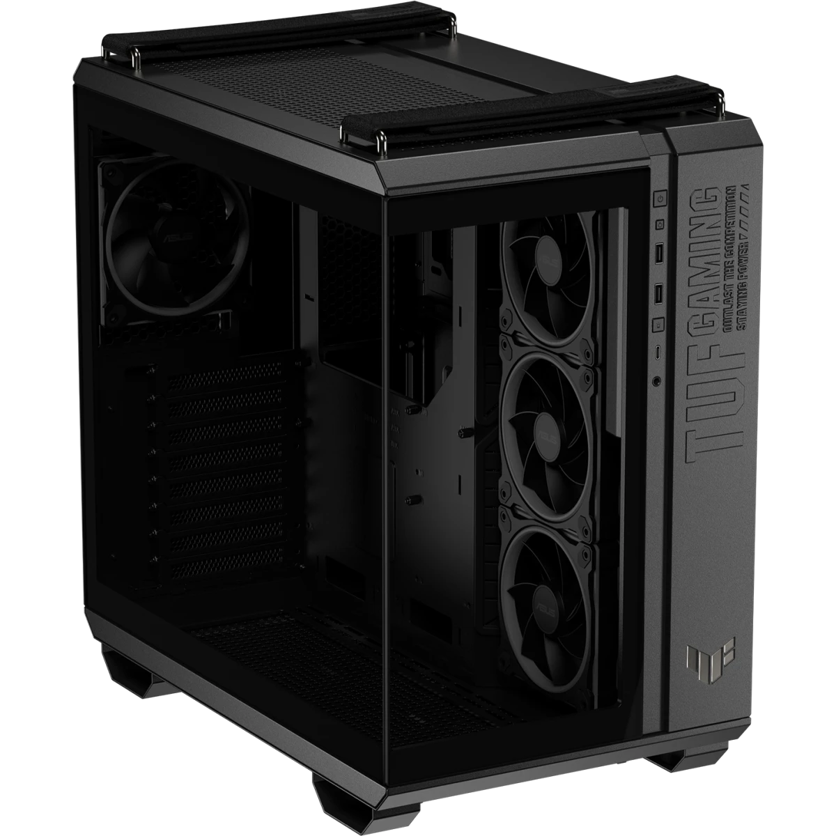 Gehäuse ASUS TUF Gaming GT502 Horizon ARGB Black - 90DC0090-B19020 - Foto 7