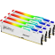 Mémoire vive 128GB DDR5 5600MHz Kingston Fury Beast RGB (KF556C40BWAK4-128) (4x32GB KIT) - photo 2