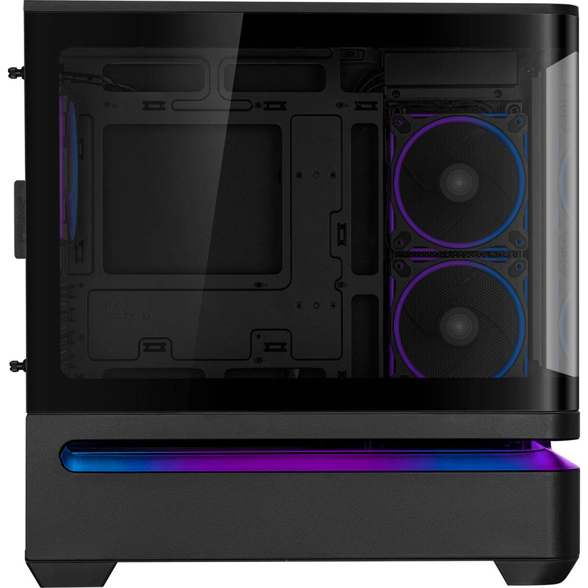 Gehäuse ASUS Prime AP202 TG ARGB Black - 90DC00P0-B19000 - Foto 8