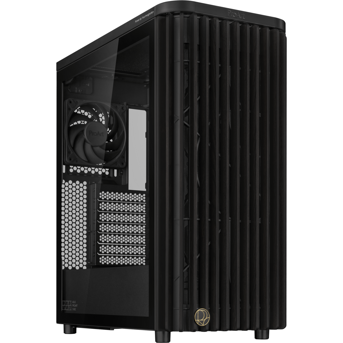 Gehäuse ASUS ProArt PA401 Wood Edition Tempered Glass Panel Black - 90DC00M0-B39000