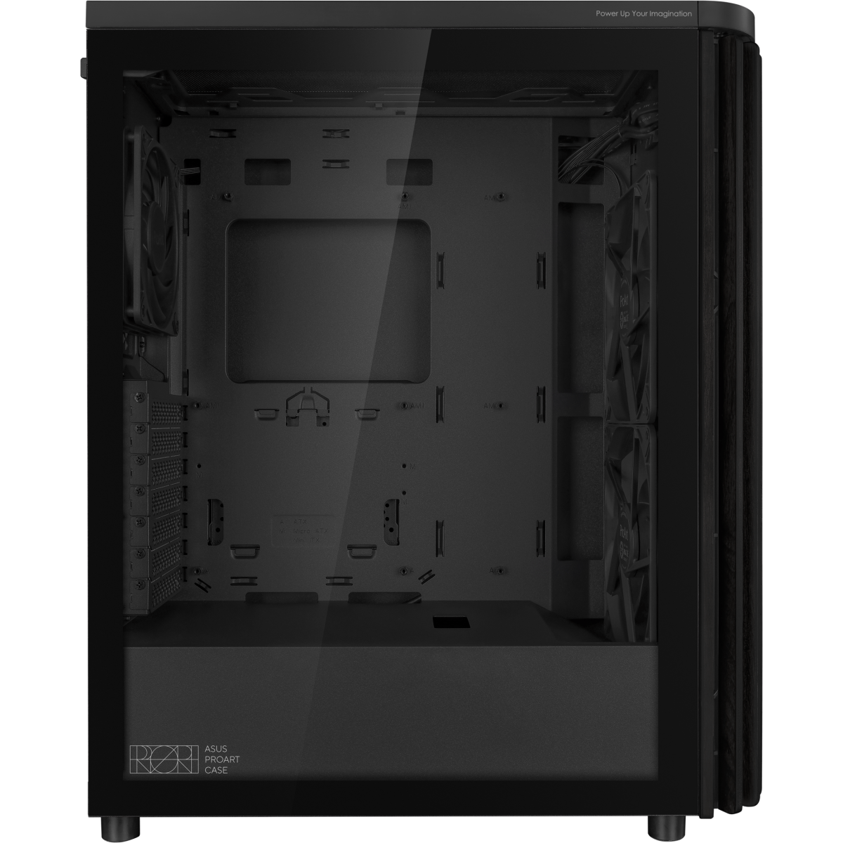 Gehäuse ASUS ProArt PA401 Wood Edition Tempered Glass Panel Black - 90DC00M0-B39000 - Foto 6