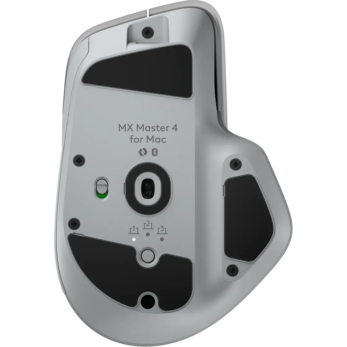 Maus Logitech MX Master 4 for Mac White Silver - 910-007576 - Foto 7