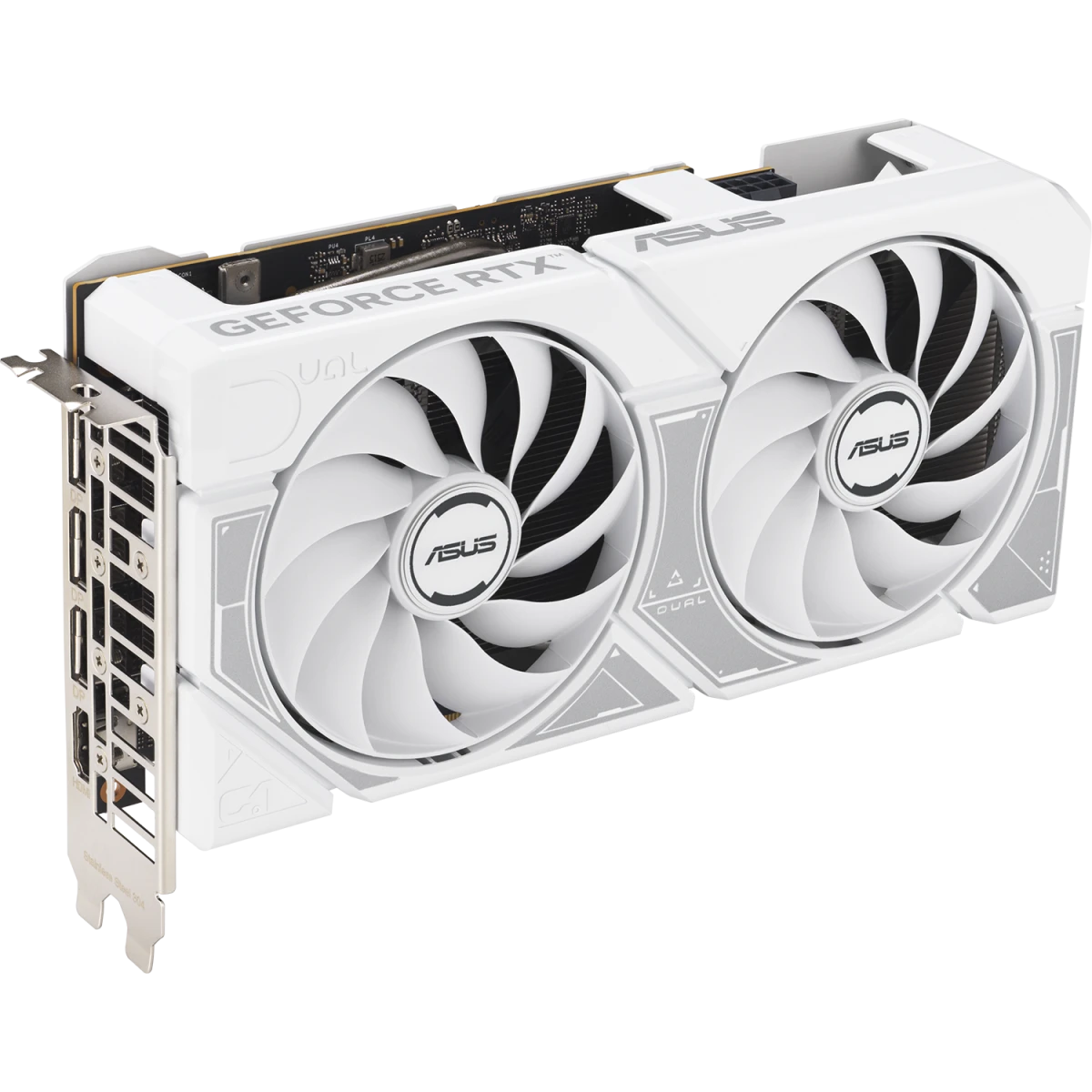 carte graphique NVIDIA GeForce RTX 5060 ASUS Dual White OC 8GB (DUAL-RTX5060-O8G-WHITE)