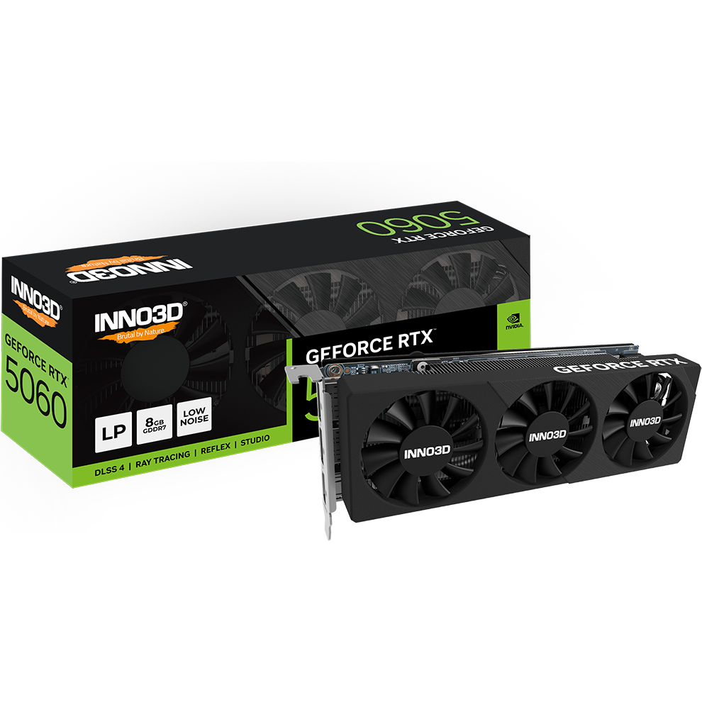 carte graphique NVIDIA GeForce RTX 5060 INNO3D Low Profile 8GB (N5060L-08D7-17941616) - photo 3