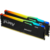 Mémoire vive 32GB DDR5 6000MHz Kingston Fury Beast RGB (KF560C30BBEAK2-32) (2x16GB KIT)