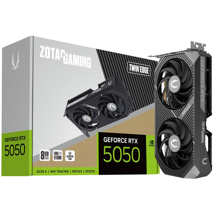 Grafikkarte NVIDIA GeForce RTX 5050 Zotac Twin Edge 8GB (ZT-B50500E-10M) - Foto 7