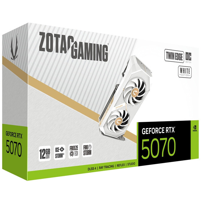carte graphique NVIDIA GeForce RTX 5070 Zotac Twin Edge White OC 12GB (ZT-B50700Q-10P) - photo 8