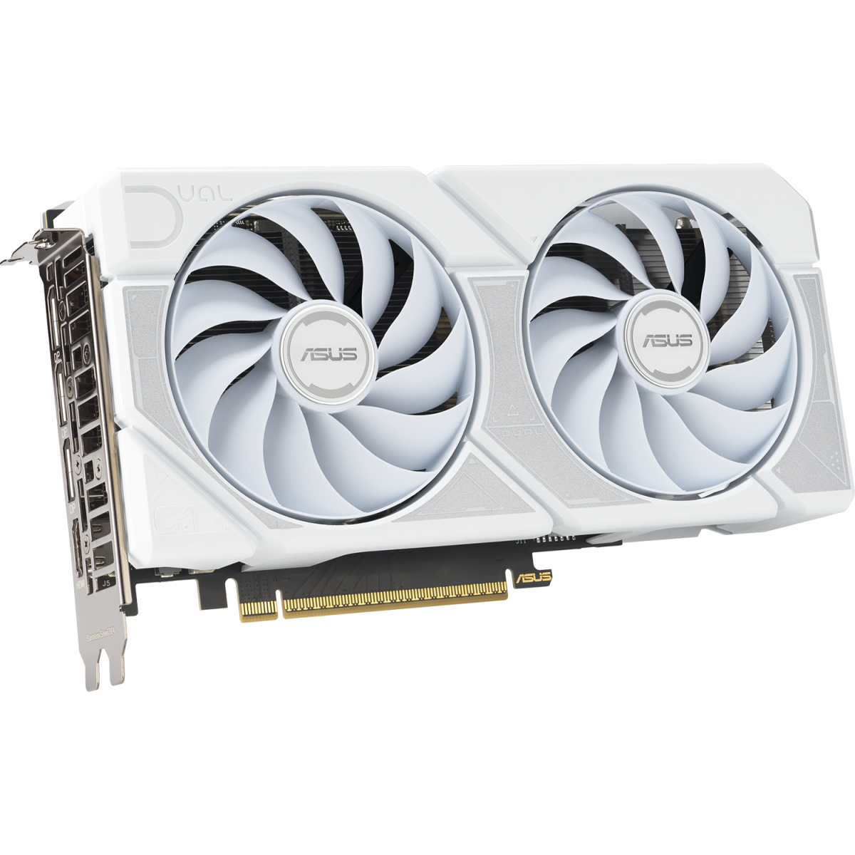 carte graphique NVIDIA GeForce RTX 5060 Ti ASUS Dual White OC 16GB (DUAL-RTX5060TI-O16G-WHITE)