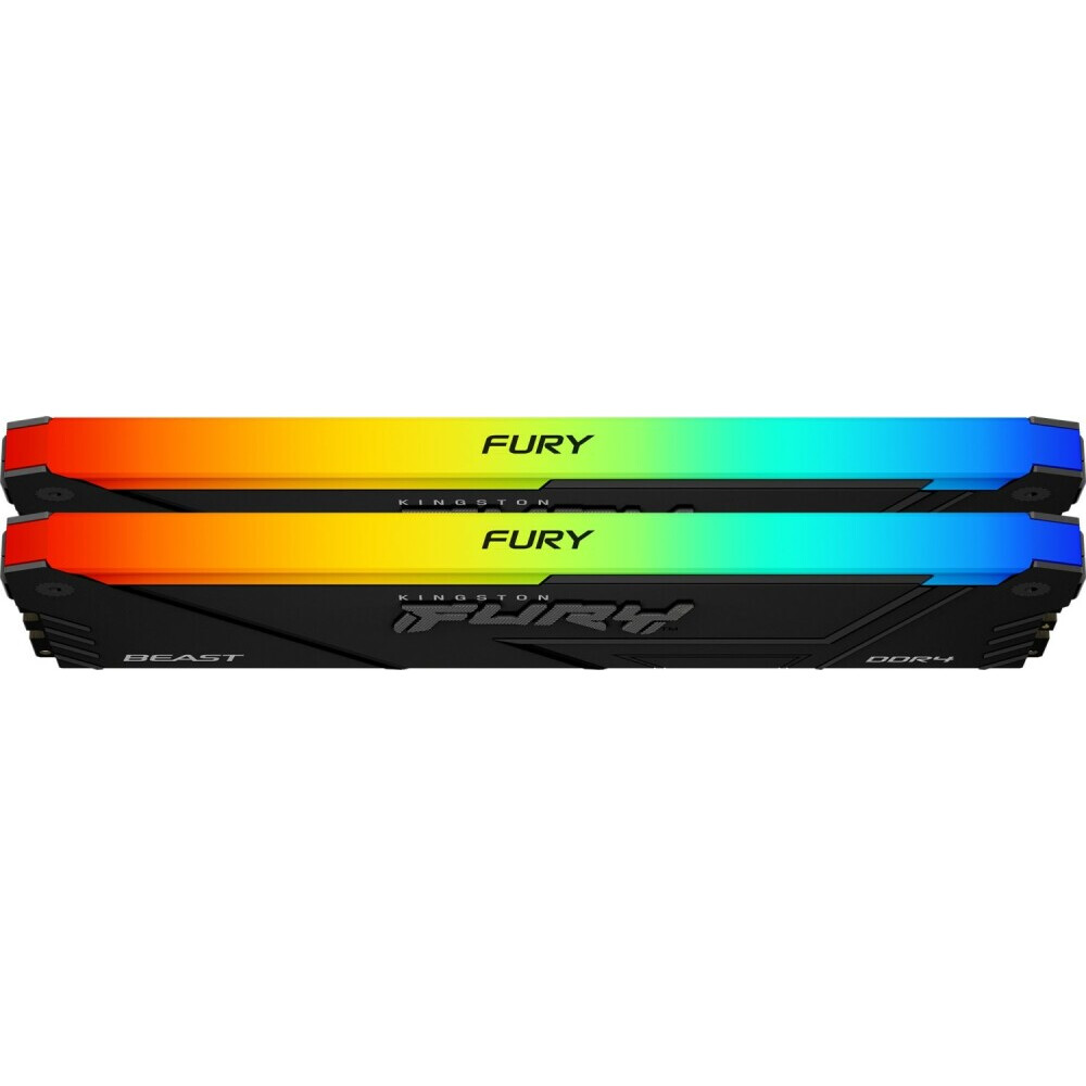 mémoire vive 16GB DDR4 3600MHz Kingston Fury Beast RGB (KF436C17BB2AK2/16) (2x8GB KIT) - photo 3