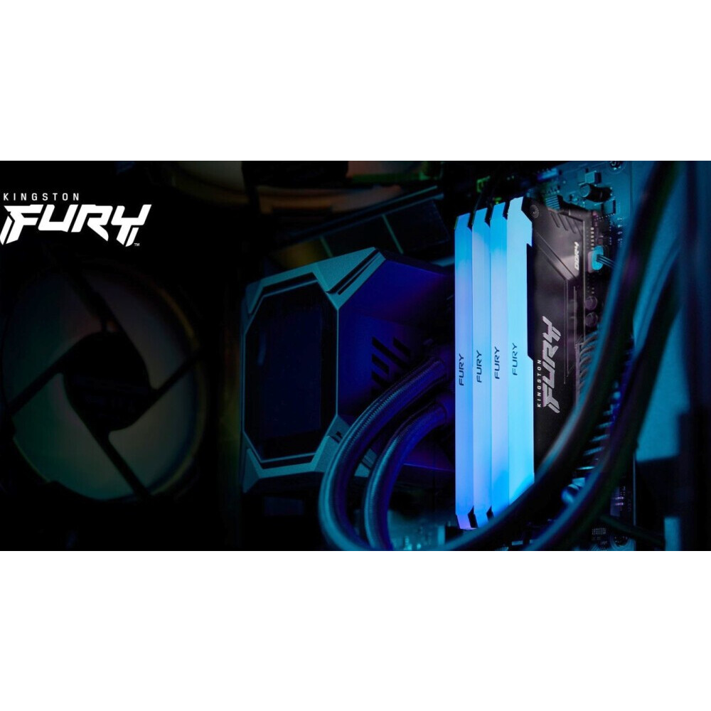 mémoire vive 16GB DDR4 3600MHz Kingston Fury Beast RGB (KF436C17BB2AK2/16) (2x8GB KIT) - photo 6