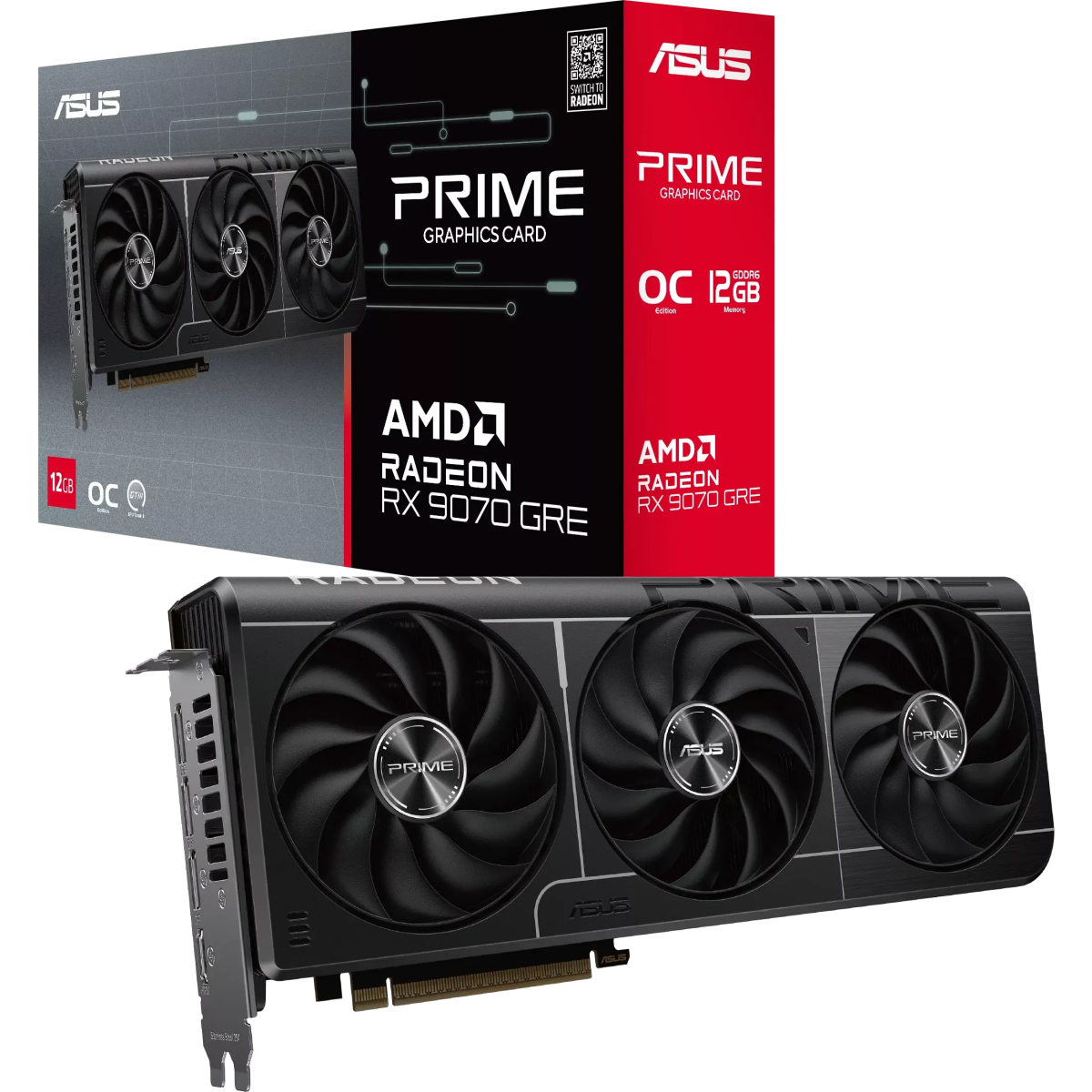 Grafikkarte AMD Radeon RX 9070 GRE ASUS PRIME EVO OC 16GB (PRIME-RX9070GRE-O12G-EVO) - Foto 11