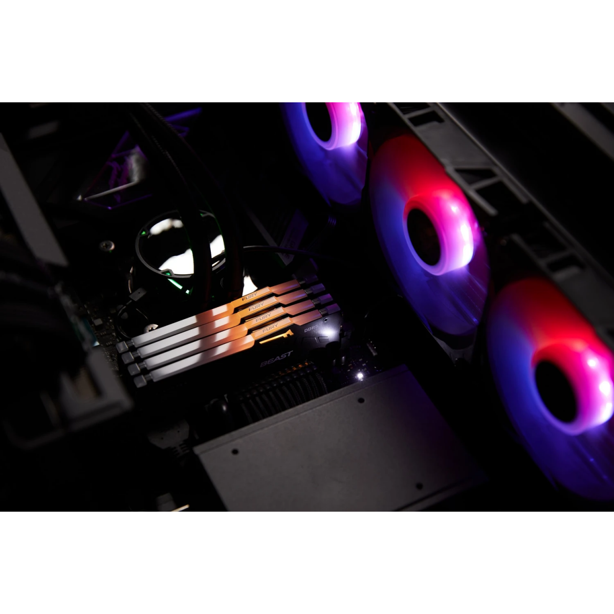Mémoire vive 32GB DDR5 5600MHz Kingston Fury Beast RGB (KF556C36BBEA-32) - photo 5