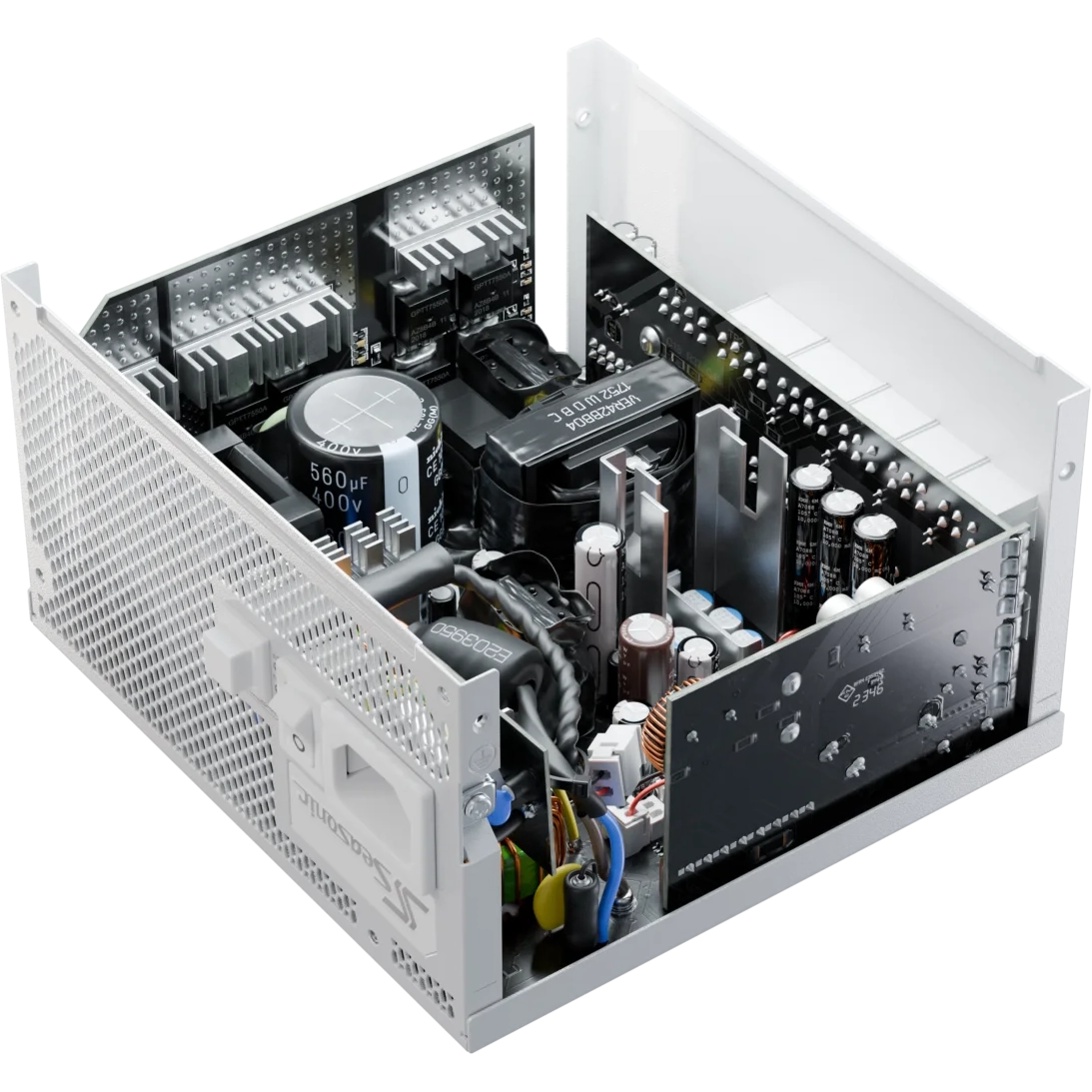 Netzteil 750W Seasonic FOCUS GX-750 ATX 3.1 White - FOCUS-GX-750-V4-WHITE - Foto 9