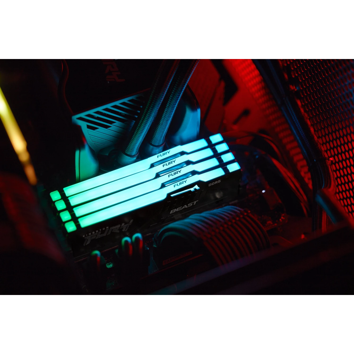 mémoire vive 32GB DDR5 5600MHz Kingston Fury Beast RGB (KF556C36BBEAK2-32) (2x16GB KIT) - photo 6