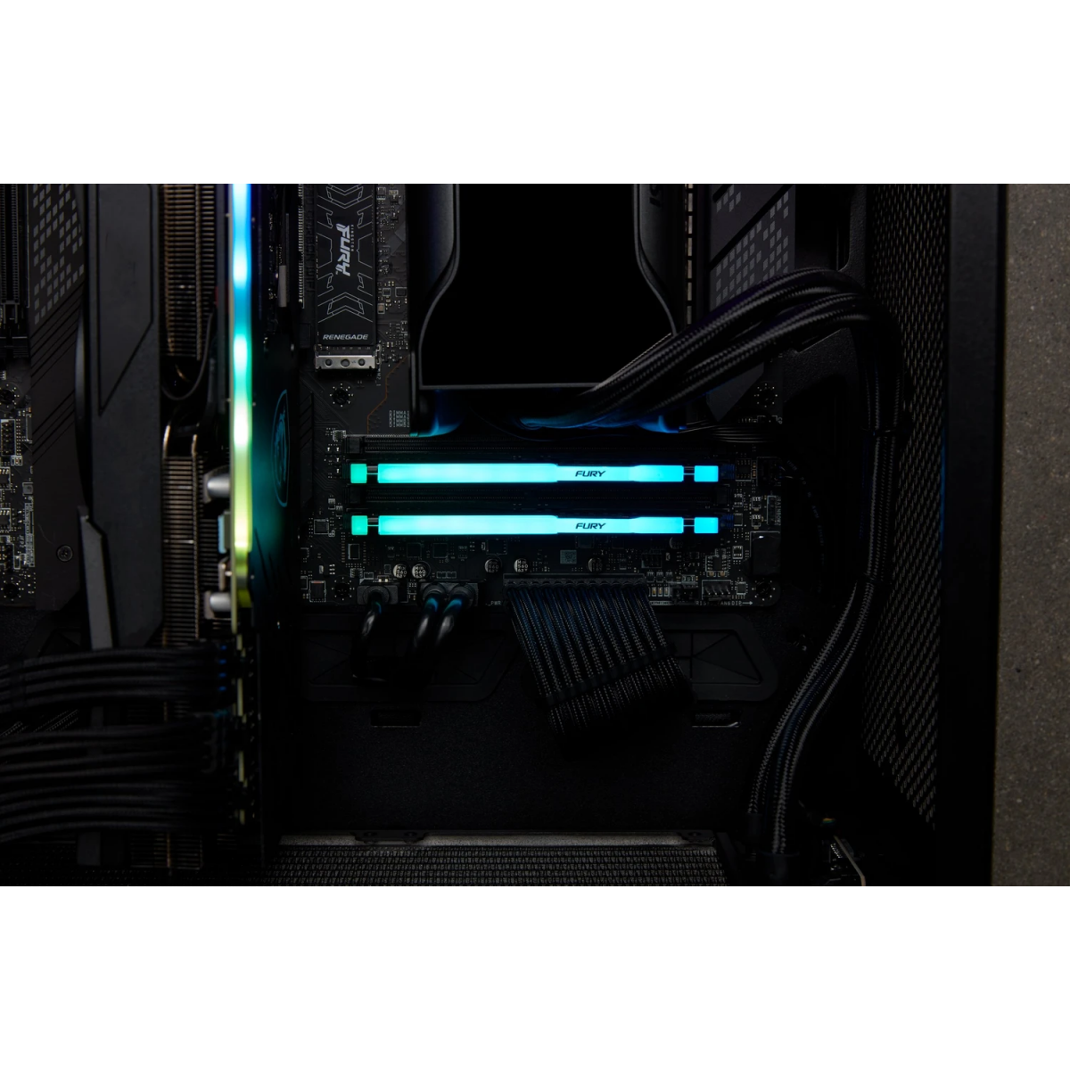 Mémoire vive 32GB DDR5 6000MHz Kingston Fury Beast RGB (KF560C36BBE2AK2-32) (2x16GB KIT) - photo 4