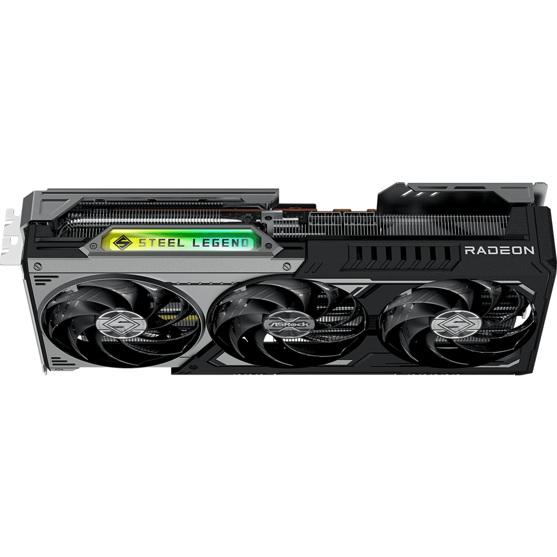 Grafikkarte AMD Radeon RX 9070 GRE ASRock Steel Legend Dark OC 12GB (RX9070GRE SLD 12GO) - Foto 4