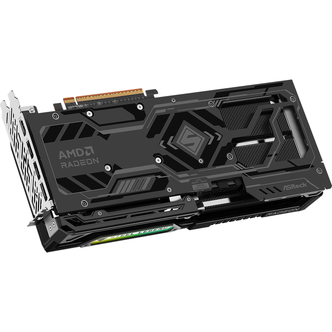 Grafikkarte AMD Radeon RX 9070 GRE ASRock Steel Legend Dark OC 12GB (RX9070GRE SLD 12GO) - Foto 6