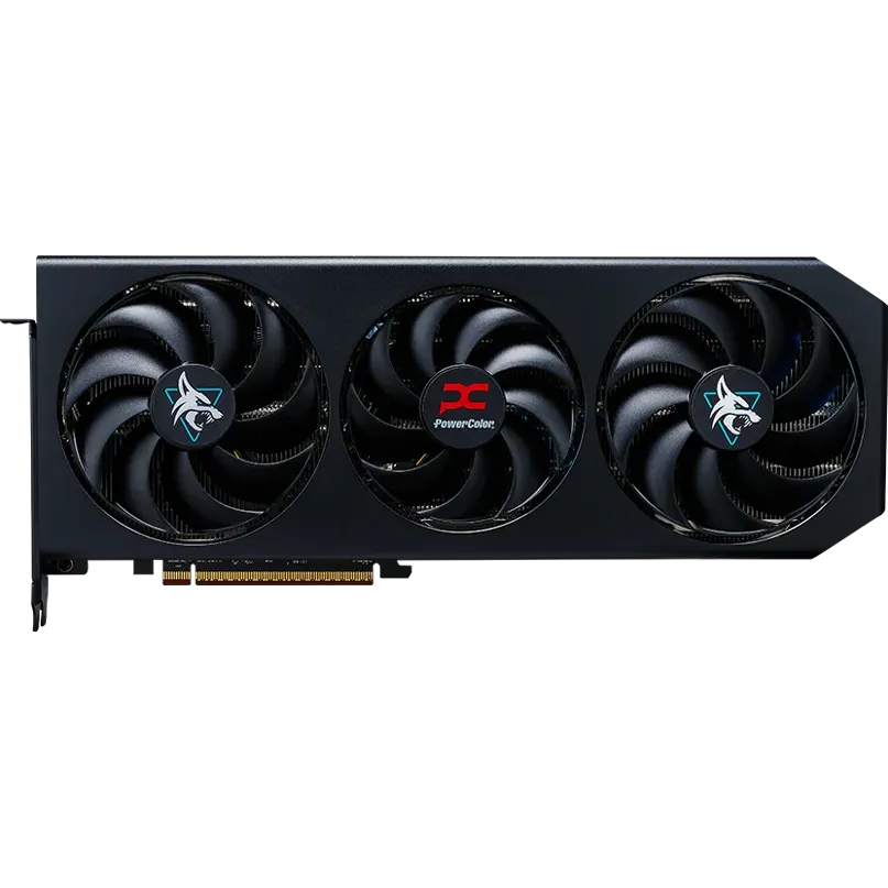 carte graphique AMD Radeon RX 9070 XT PowerColor Hellhound OC 16GB (RX9070XT 16G-L/OC)