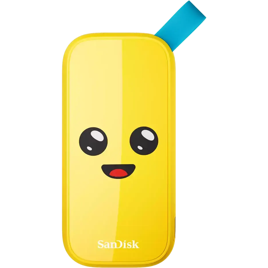 Externer SSD-Speicher 2TB SanDisk Portable Peely Edition (SDSSDE30-2T00-G25F) - Foto 2