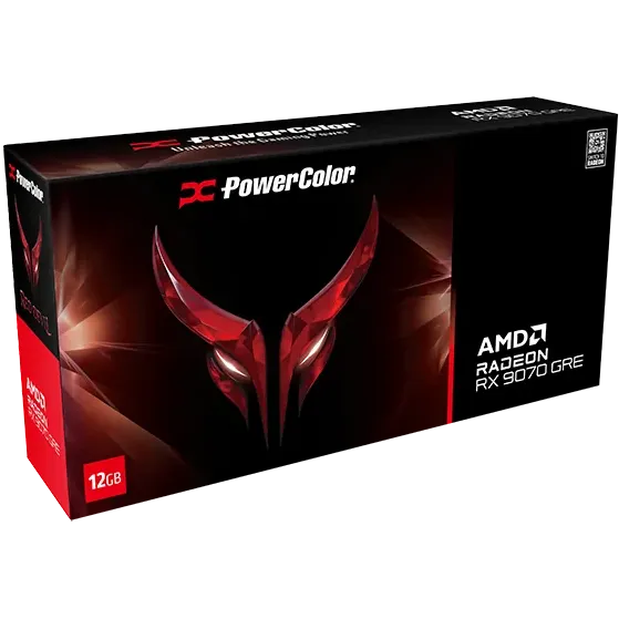 Grafikkarte AMD Radeon RX 9070 GRE PowerColor Red Devil OC 12GB (RX9070GRE 12G-E/OC) - Foto 8