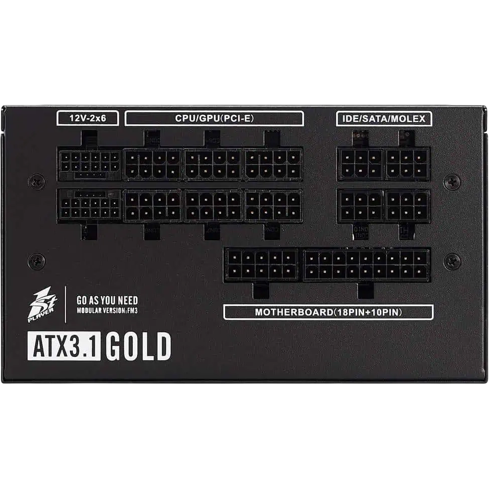 Netzteil 1200W 1STPLAYER NGDP HA-1200BA4 Black - Foto 8