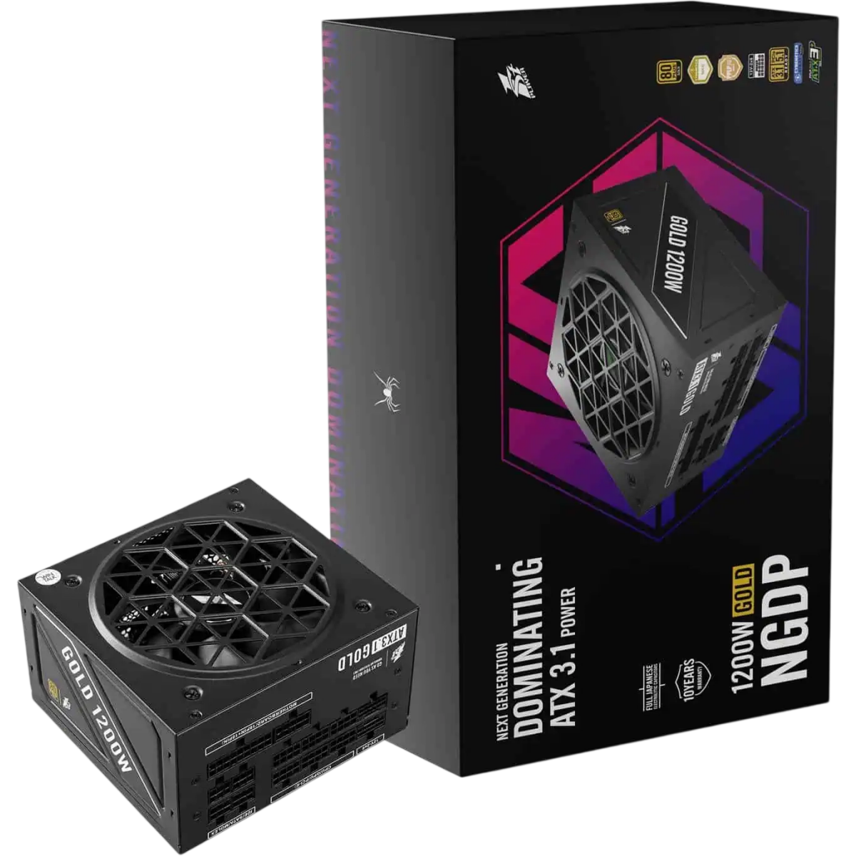 Netzteil 1200W 1STPLAYER NGDP HA-1200BA4 Black - Foto 10