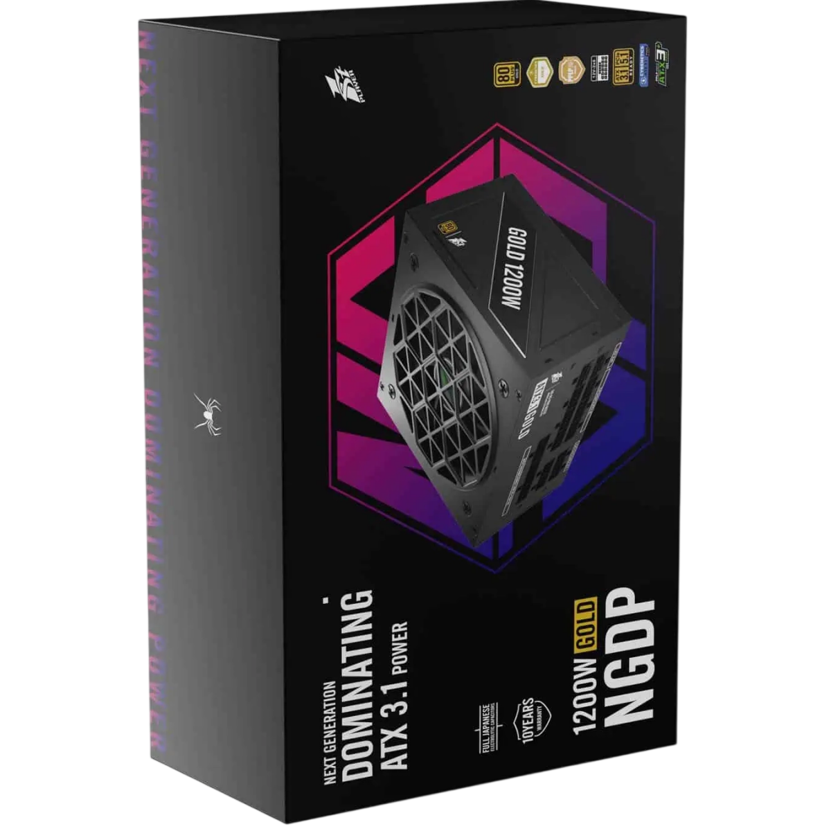 Netzteil 1200W 1STPLAYER NGDP HA-1200BA4 Black - Foto 11