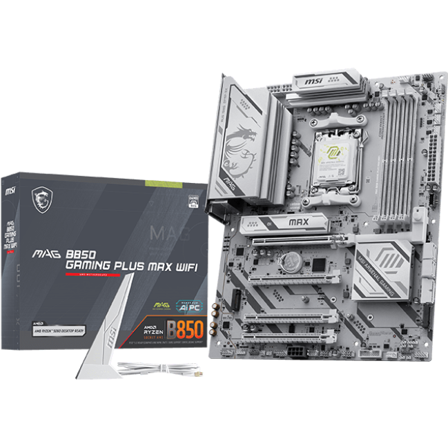 Mainboard MSI MAG B850 GAMING PLUS MAX WIFI - Foto 5