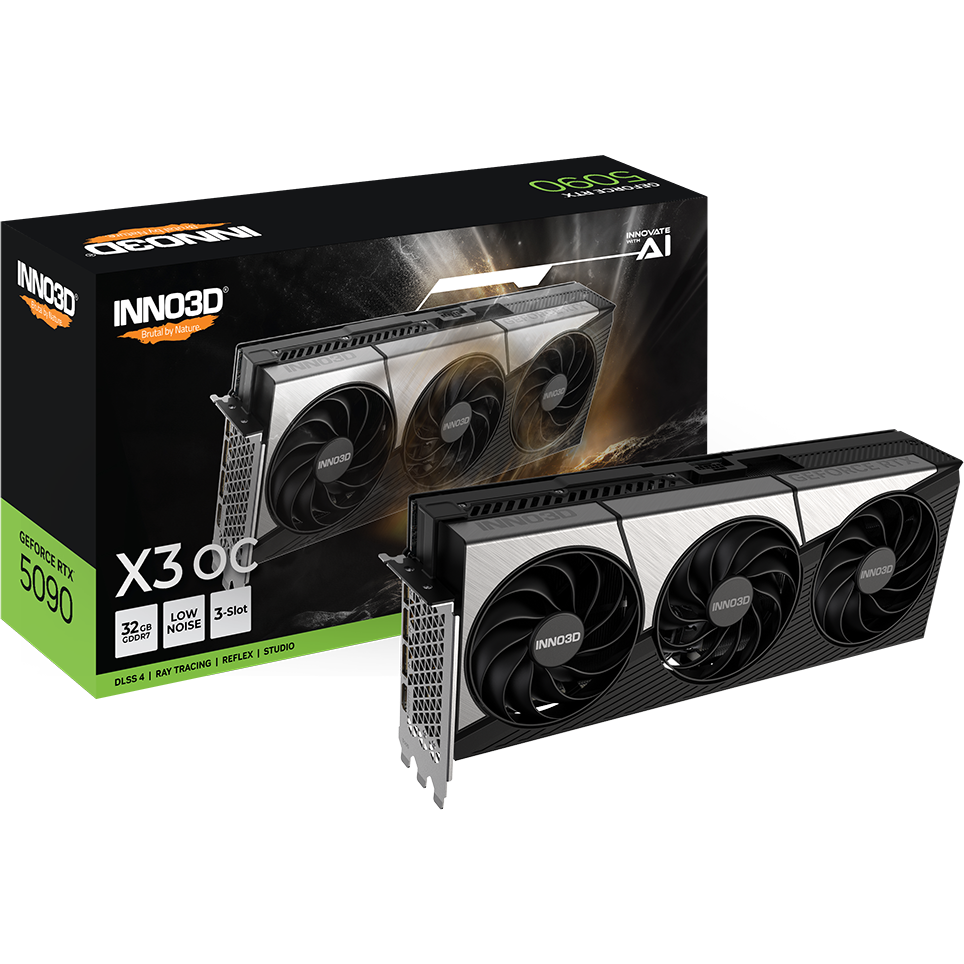 carte graphique NVIDIA GeForce RTX 5090 INNO3D X3 OC 32GB (N50903-32D7X-17593928) - photo 3