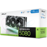 carte vidéo NVIDIA GeForce RTX 5080 PNY Triple Fan OC 16GB (VCG508016TFXPB1-O)