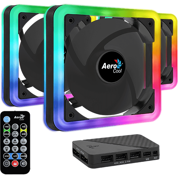 Gehäuselüfter AeroCool Edge 14 Pro (3 pcs) - EN58115