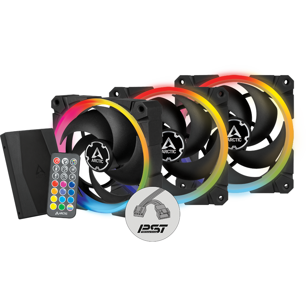 Gehäuselüfter Arctic BioniX P120 A-RGB Black - ACFAN00156A
