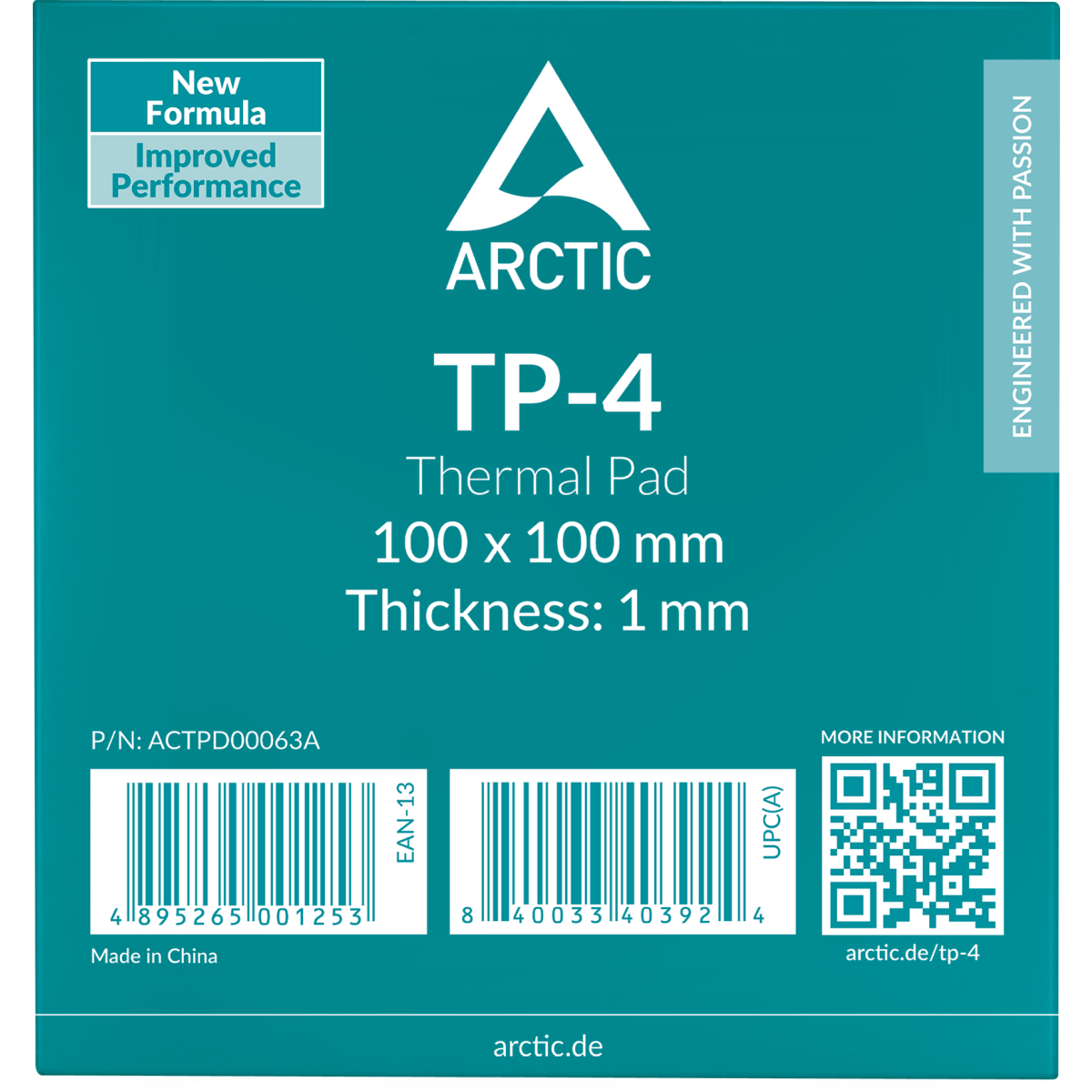 Coussin thermique Arctic Thermal Pad TP-4 100x100x1mm (ACTPD00063A) - photo 2