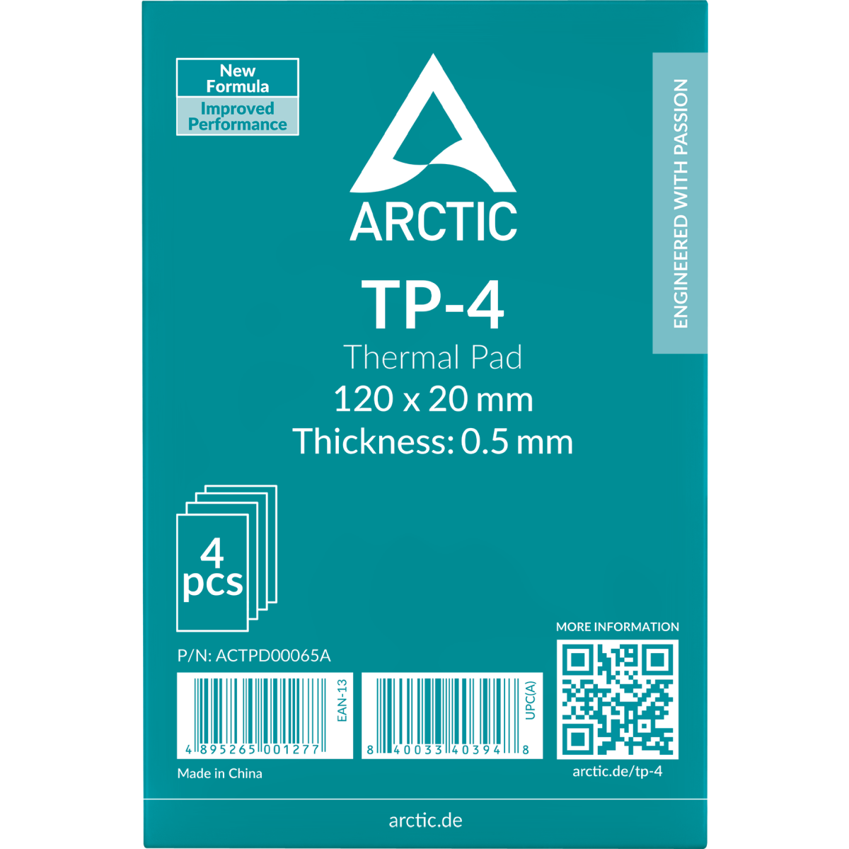 Thermoplatte Arctic Thermal Pad TP-4 120x120x0.5mm (ACTPD00065A) - Foto 2