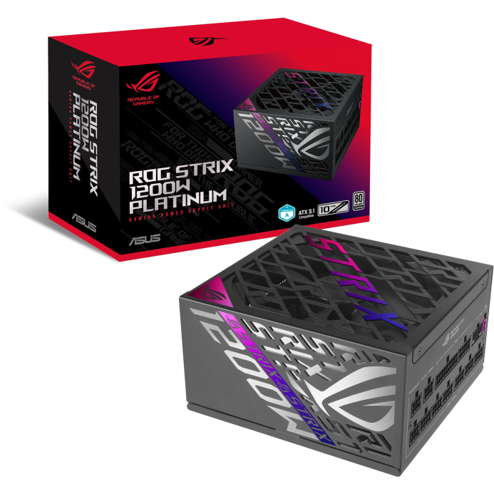 alimentation électrique 1200W ASUS ROG Strix Platinum - 90YE00W0-B0NA00 - photo 15