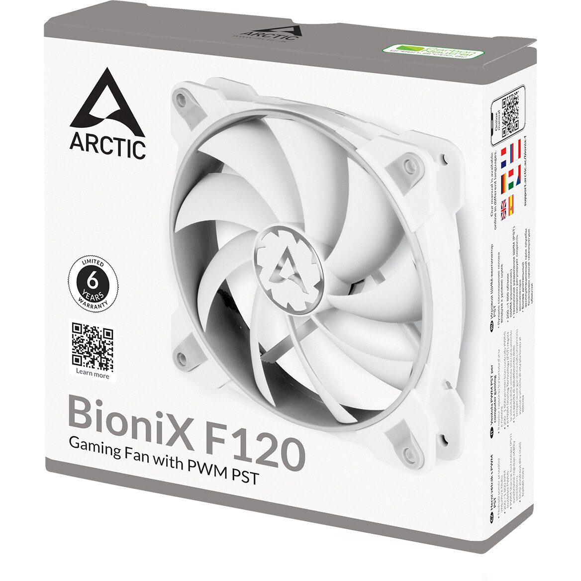 Gehäuselüfter Arctic BioniX F120 Grey/White - ACFAN00164A - Foto 4