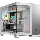 Gehäuse Corsair 2500X White/Satin Gray Aluminum (CC-9011289-WW)