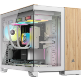 Gehäuse Corsair 2500X White/Bamboo Wood (CC-9011288-WW)