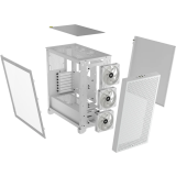 Gehäuse Corsair 3000D RGB Airflow White (CC-9011256-WW)