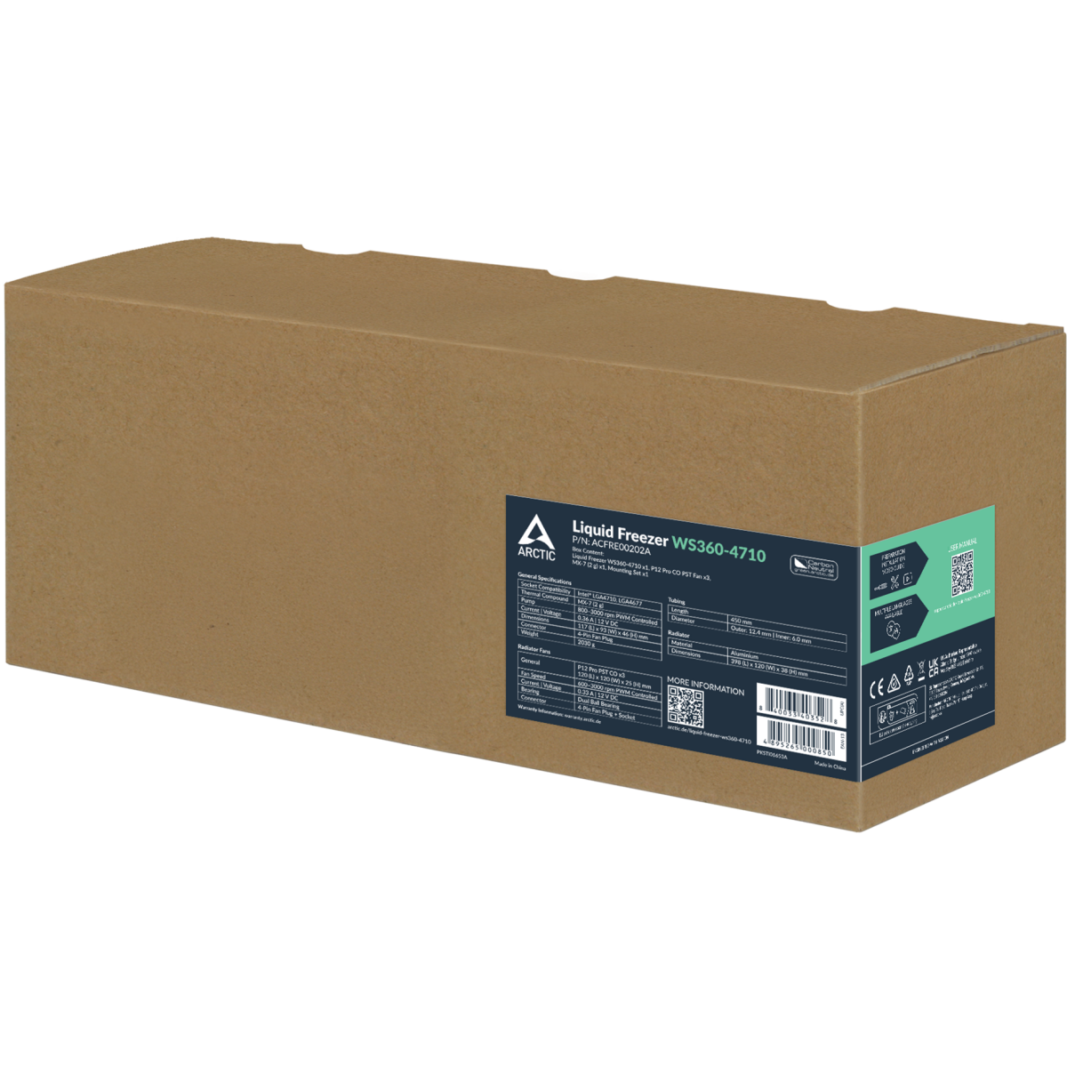 Kühlsystem für Flüssigkeitskühlung Arctic Liquid Freezer WS360-4710 - ACFRE00202A - Foto 6